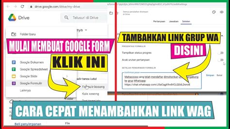 Cara Menambahkan Link Di Google Form